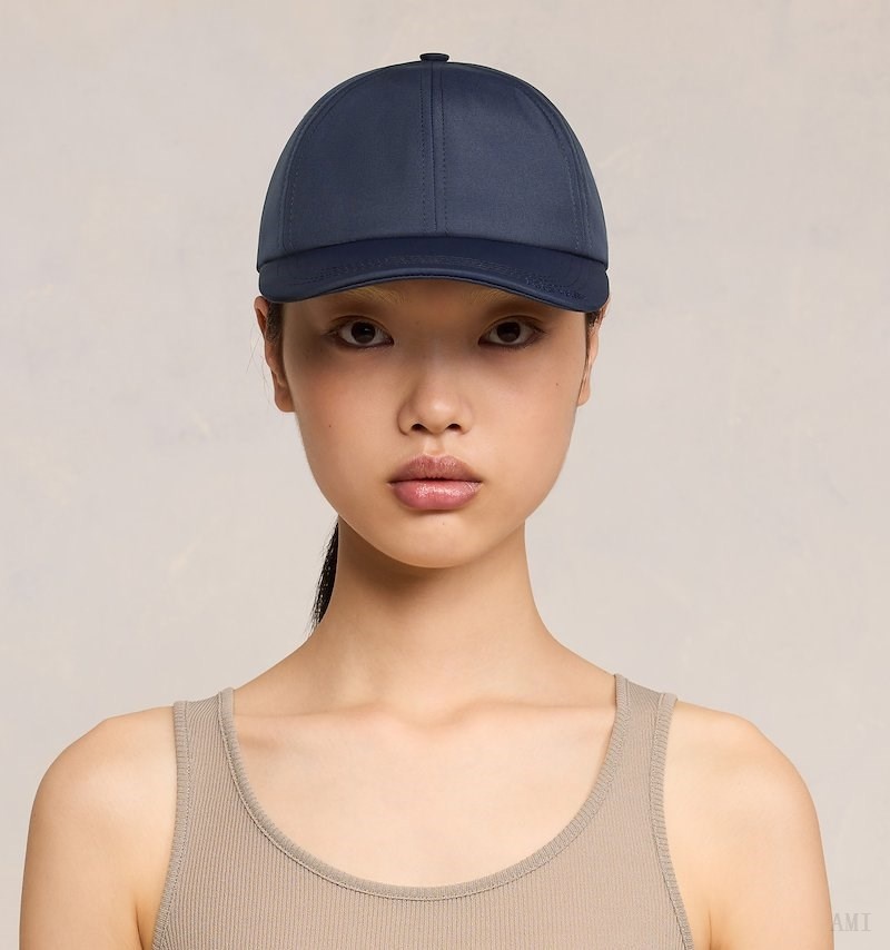 Ami Paris Ami Paris Visor Cap Bleu Femme | BIL-48260329