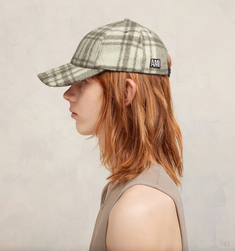 Ami Paris Ami Patch Cap Blanche Femme | JMM-13826760