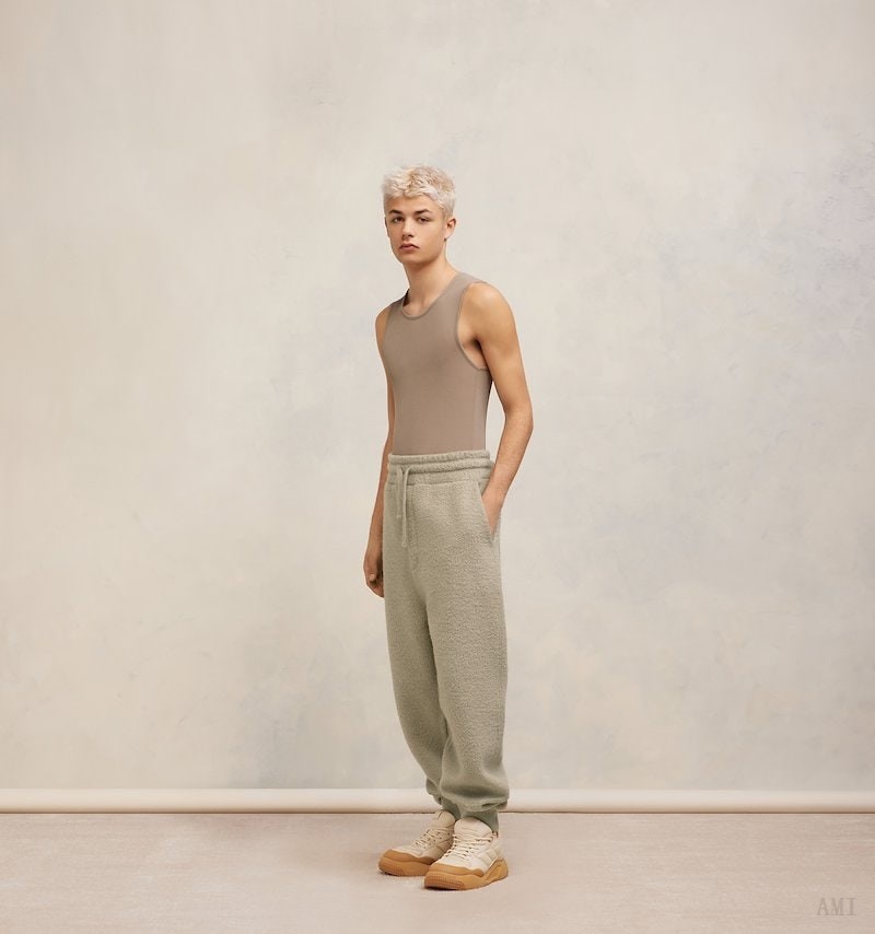 Ami Paris Piste Pants Clay Homme | CXA-09916825