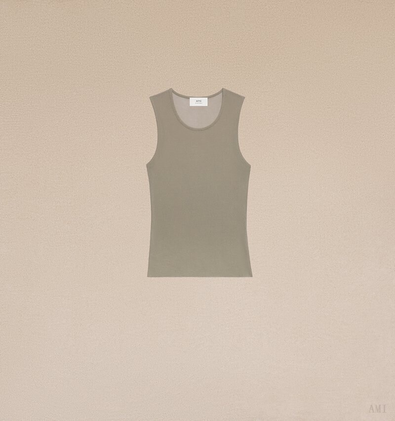 Ami Paris Long Tank top Clay Homme | RBZ-41793246