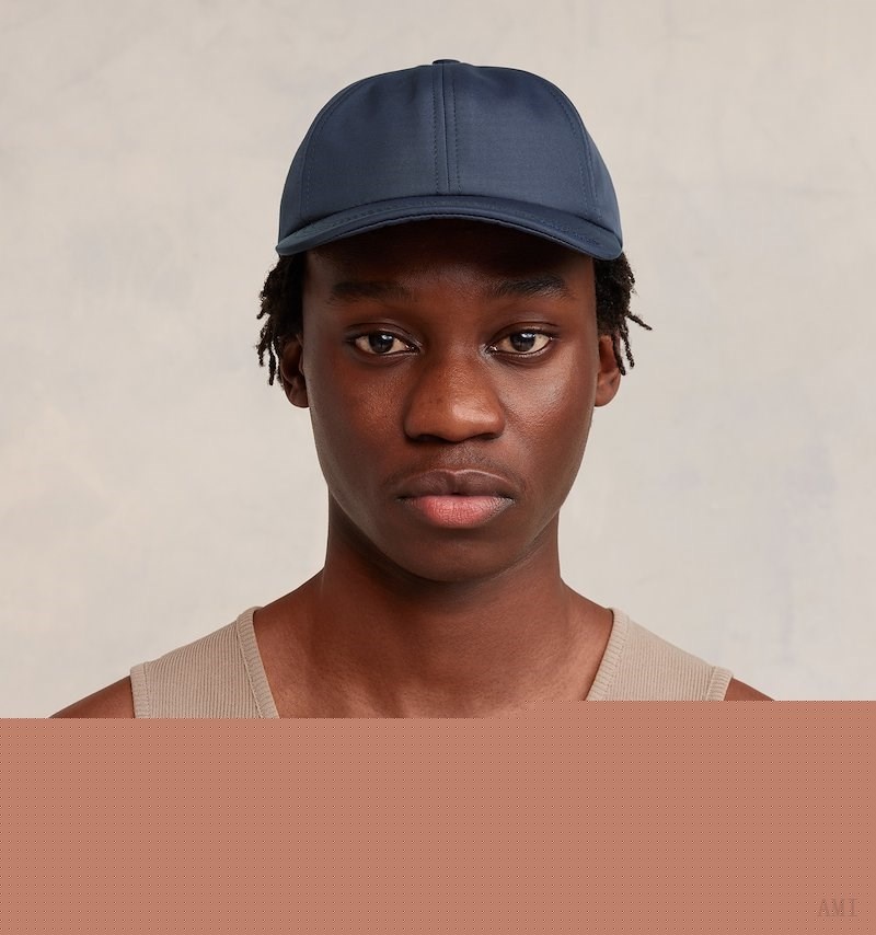 Ami Paris Ami Paris Visor Cap Bleu Homme | BIC-67700090