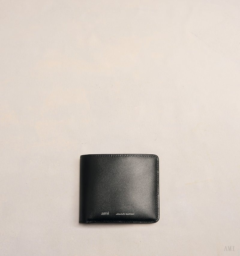 Ami Paris Ami Folded Wallet Noir Homme | PGG-39517741